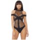 BREAKDOWN TEDDY BODY NEGRO CON TRANSPARENCIAS VIBRASHOP