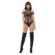 BREAKDOWN TEDDY BODY NEGRO CON TRANSPARENCIAS VIBRASHOP