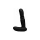 VIBRADOR ANAL THRUSTING DE SILICONA CON MANDO - NEGRO VIBRASHOP