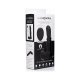 VIBRADOR ANAL THRUSTING DE SILICONA CON MANDO - NEGRO VIBRASHOP