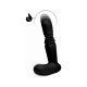 VIBRADOR ANAL THRUSTING DE SILICONA CON MANDO - NEGRO VIBRASHOP