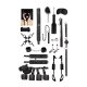 KIT BONDAGE USUARIOS AVANZADOS - NEGRO VIBRASHOP