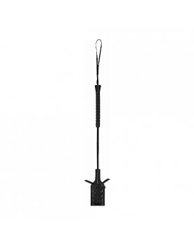 OUCH! FUSTA CON FORMA DE RECTÁNGULO - NEGRO VIBRASHOP