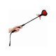 OUCH! FUSTA CON FORMA DE CORAZÓN - NEGRO/ROJO VIBRASHOP