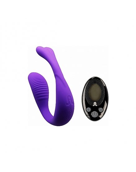 MINI ROMEO VIBRADOR MANOS LIBRES CON MANDO - MORADO VIBRASHOP