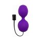 KEGEL VIBE BALLS - BOLAS DE SILICONA CON VIBRACIÓN - MORADO VIBRASHOP