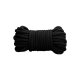 CUERDA DE BONDAGE GRUESA 10 METROS - NEGRO VIBRASHOP