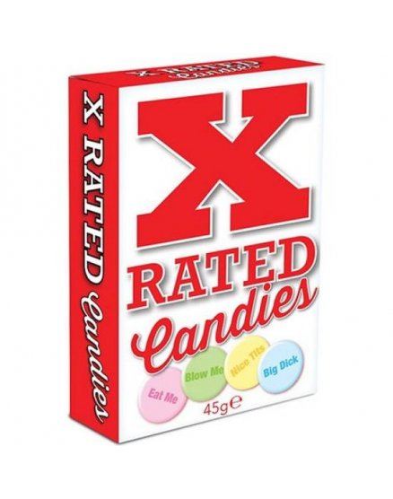 X-RATED CANDIES: CARAMELOS CON MENSAJES VIBRASHOP