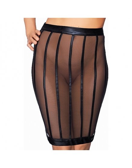 SOCORRO FALDA ESTILO LÁPIZ - NEGRO VIBRASHOP