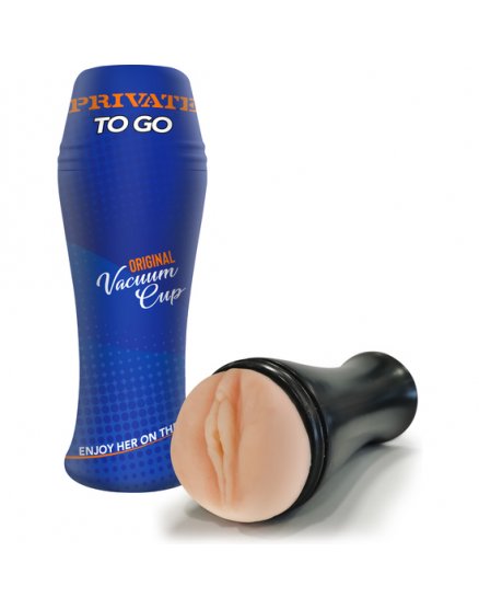 ORIGINAL VACUUM CUP TO GO - MASTURBADOR REALÍSTICO VAGINA VIBRASHOP