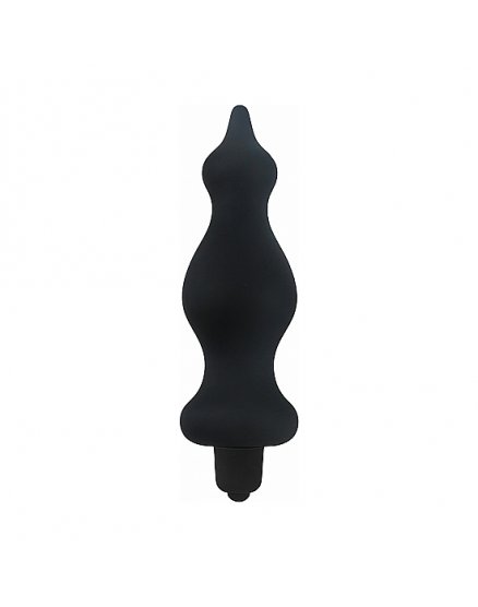 AMUSE ESTIMULADOR ANAL CON BALA VIBRADORA - NEGRO VIBRASHOP