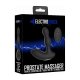 MASAJEADOR DE PRÓSTATA E-STIM CON VIBRADOR - NEGRO VIBRASHOP