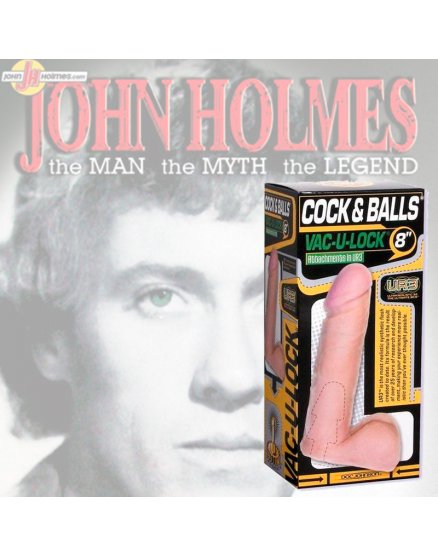 PENE REALÍSTICO UR3 JOHN HOLMES 23 CM PIEL VIBRASHOP