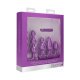 KIT DE SILICONA MORADO RECARGABLE USB - MORADO VIBRASHOP