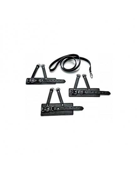 3 PIECE BALL STRETCHER TRAINING SET NEGRO VIBRASHOP