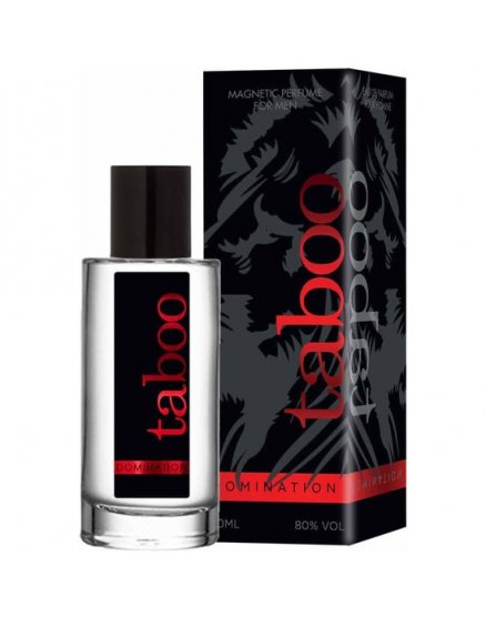 TABOO DOMINATION PERFUME CON FEROMONAS PARA ÉL 50ML VIBRASHOP