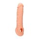 PENIS EXTENDER WITH RINGS 21 CM FLESH VIBRASHOP