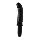 THE CURVED DICKTATOR 13 PLUG VIBRADOR DE SILICONA NEGRO VIBRASHOP