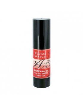 ACEITE MASAJES EFECTO CALOR EXTASE SENSUEL VIBRASHOP