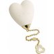 PEQUEÑO CORAZON BLANCO VIBRASHOP