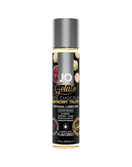 SYSTEM JO - GELATO DECADENT TRUFA DE CHOCOLATE BLANCO LUBRICANTE BASE DE AGUA 30ML VIBRASHOP