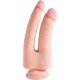 KING COCK - PENE REALÍSTICO DOBLE - TRIPLE DENSIDAD 24X8CM VIBRASHOP