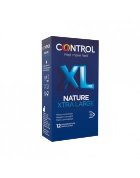 CONTROL PRESERVATIVOS NATURE XL 12UDS VIBRASHOP