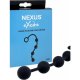 NEXUS EXCITE - GANDES CUERDAS ANALES SILICONA, NEGRO VIBRASHOP