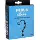 NEXUS EXCITE - GANDES CUERDAS ANALES SILICONA, NEGRO VIBRASHOP