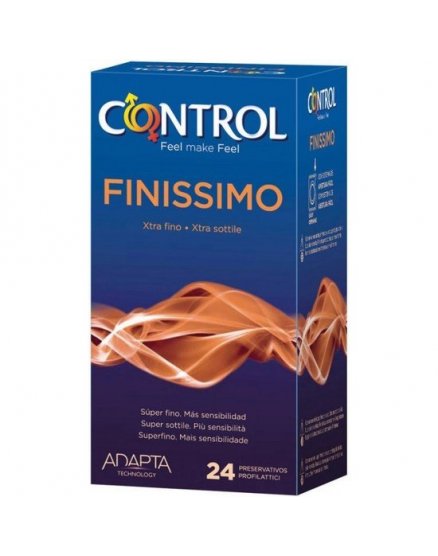 CONTROL PRESERVATIVOS FINISSIMO ORIGINAL 24UDS VIBRASHOP