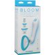 BLOOM -VENTOSA DE CLITORIS Y PEZONES /TURQUESA,BLANCO VIBRASHOP