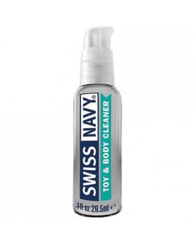 SWISS NAVY LIMPIADOR DE CUERPO Y JUGUETES 30ml VIBRASHOP