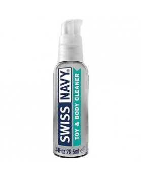 SWISS NAVY LIMPIADOR DE CUERPO Y JUGUETES 30ml VIBRASHOP