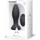 VIBE -ENCHUFE ANAL RECARGABLE - NEGRO VIBRASHOP