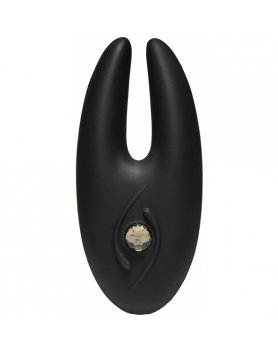 BODY BLING -VIBRADOR PUNTO G CON JOYAS - NEGRO VIBRASHOP