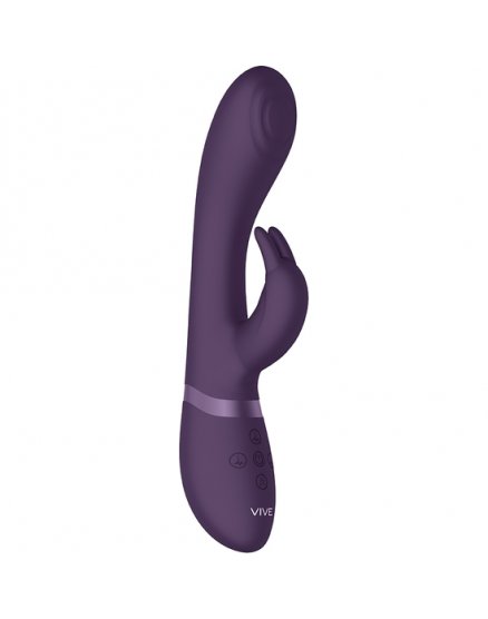 CATO - PUNTO G - SILICONA - MORADO VIBRASHOP