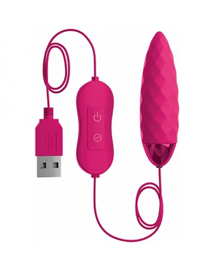 OMG! BULLETS - BALA VIBRANTE DIVETIDA - USB - FUCSIA VIBRASHOP