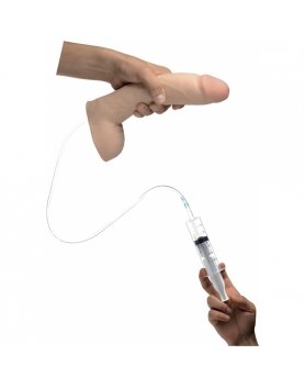 PENE REALISTICO DOBLE DENSIDAD - 21 CM  - FLESH VIBRASHOP