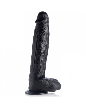 RAGING RHINO - PENE VENOSO DE 33.02 CM - NEGRO VIBRASHOP