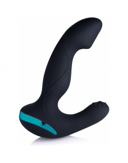 MEGA MAVERICK 10X ESTIMULADOR DE PROSTATA VIBRATORIO ROTATIVO - NEGRO VIBRASHOP