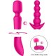 PLEASURE KIT ANAL Y VIBRADOR - ROSA VIBRASHOP