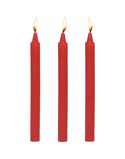 FIRE STICKS - FETISH DRIP SET DE VELAS - ROJA VIBRASHOP