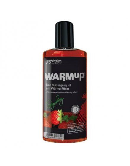 ACEITE DE MASAJES FRESA WARMUP  VIBRASHOP