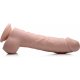 LDZ 7 - PENE REALISTICO CON MANDO - 17.78 CM - CARNE VIBRASHOP