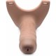 SM HOLLOW DILDO DE SILICONA STRAP-ON - CARNE VIBRASHOP