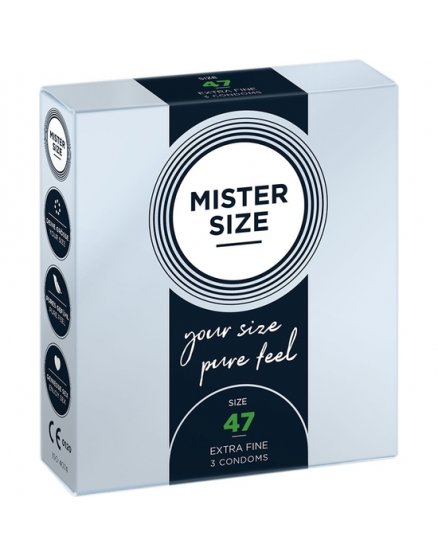 MISTER SIZE 47 (3 PACK) - EXTRA FINO VIBRASHOP