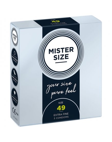 MISTER SIZE 49 (3 PACK) - EXTRA FINO VIBRASHOP