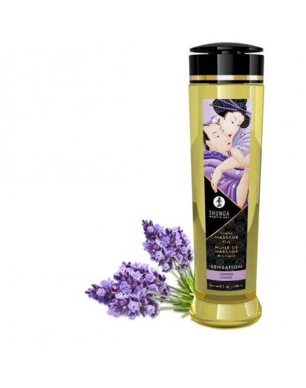 SHUNGA ACEITE DE MASAJE EROTICO SENSACION VIBRASHOP