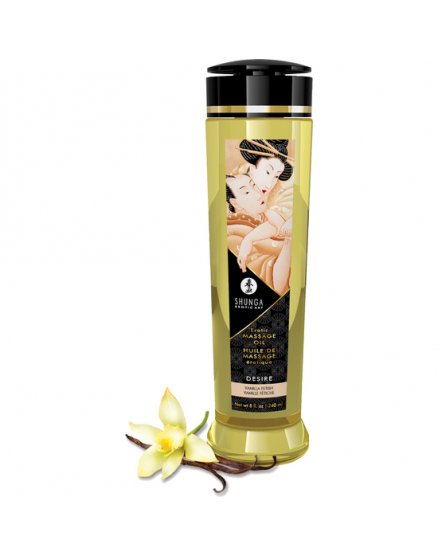 SHUNGA ACEITE DE MASAJE EROTICO DESEO VIBRASHOP