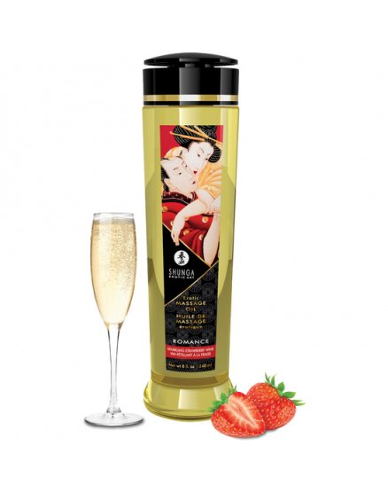 SHUNGA ACEITE DE MASAJE EROTICO ROMANCE VIBRASHOP